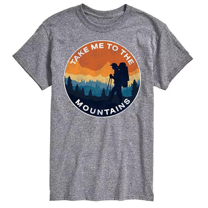 Big & Tall Take Me To The Mountains Tee, Mens Product Image