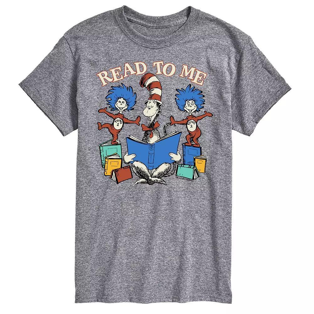 Big & Tall Dr Seuss Read To Me Tee, Mens Product Image