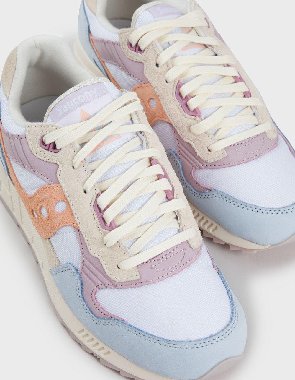 SAUCONY Shadow 5000 Womens Shoes - WHITE/MULTI Product Image