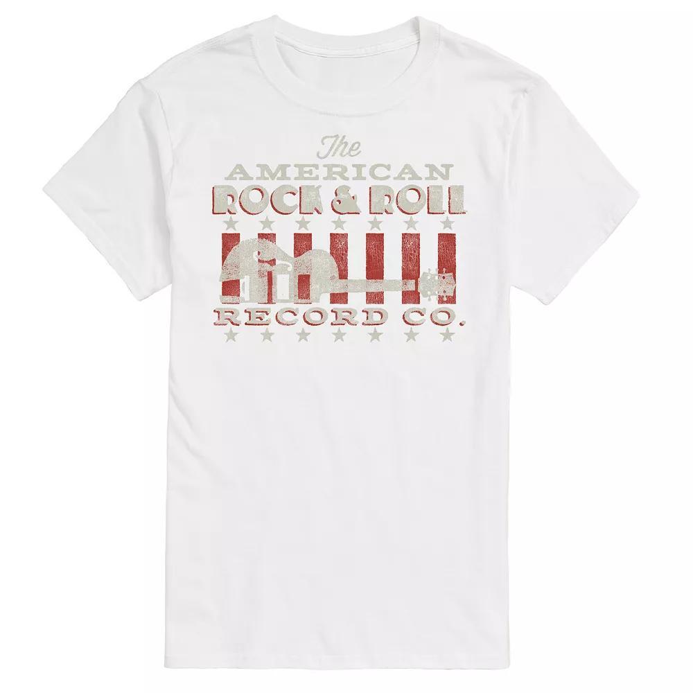 Big & Tall American Rock Tee, Men's, Size: 4XB, Black Product Image