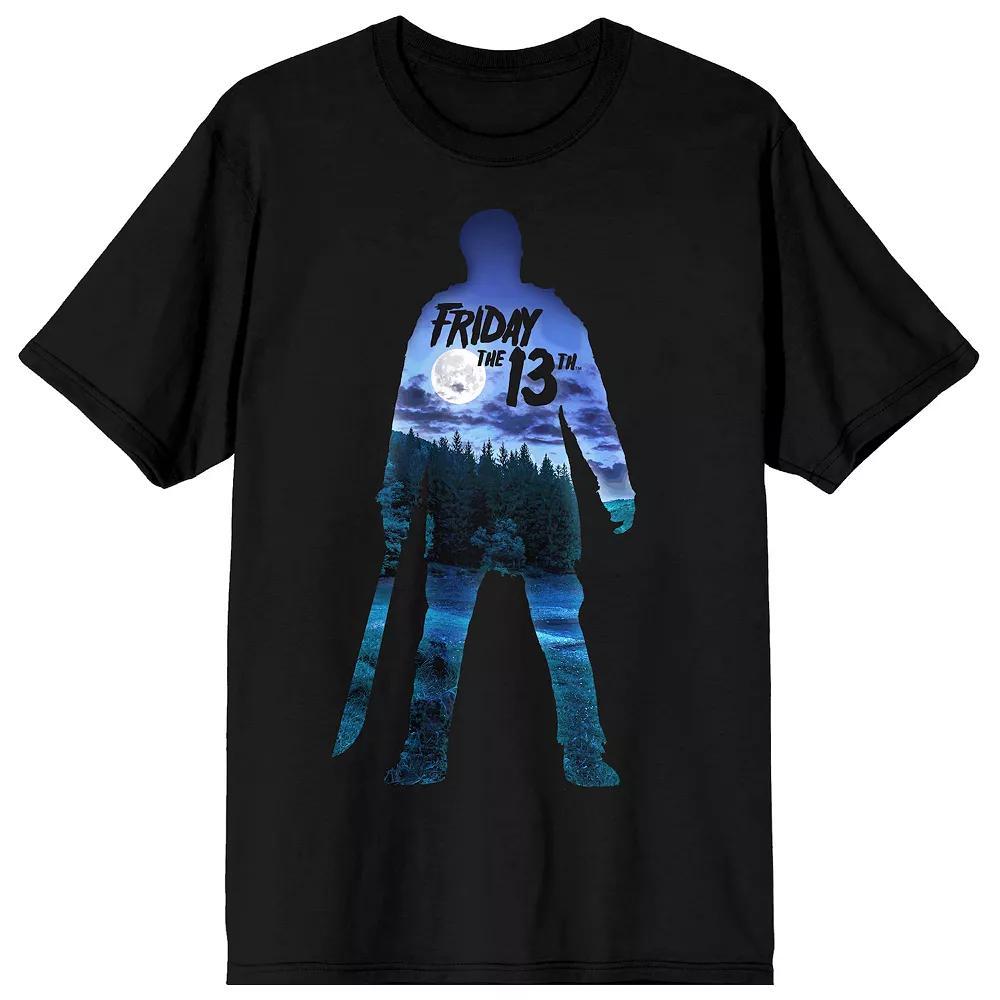 Men's Friday the 13th Jason Voorhees Tee, Boy's, Size: Medium, Black Product Image