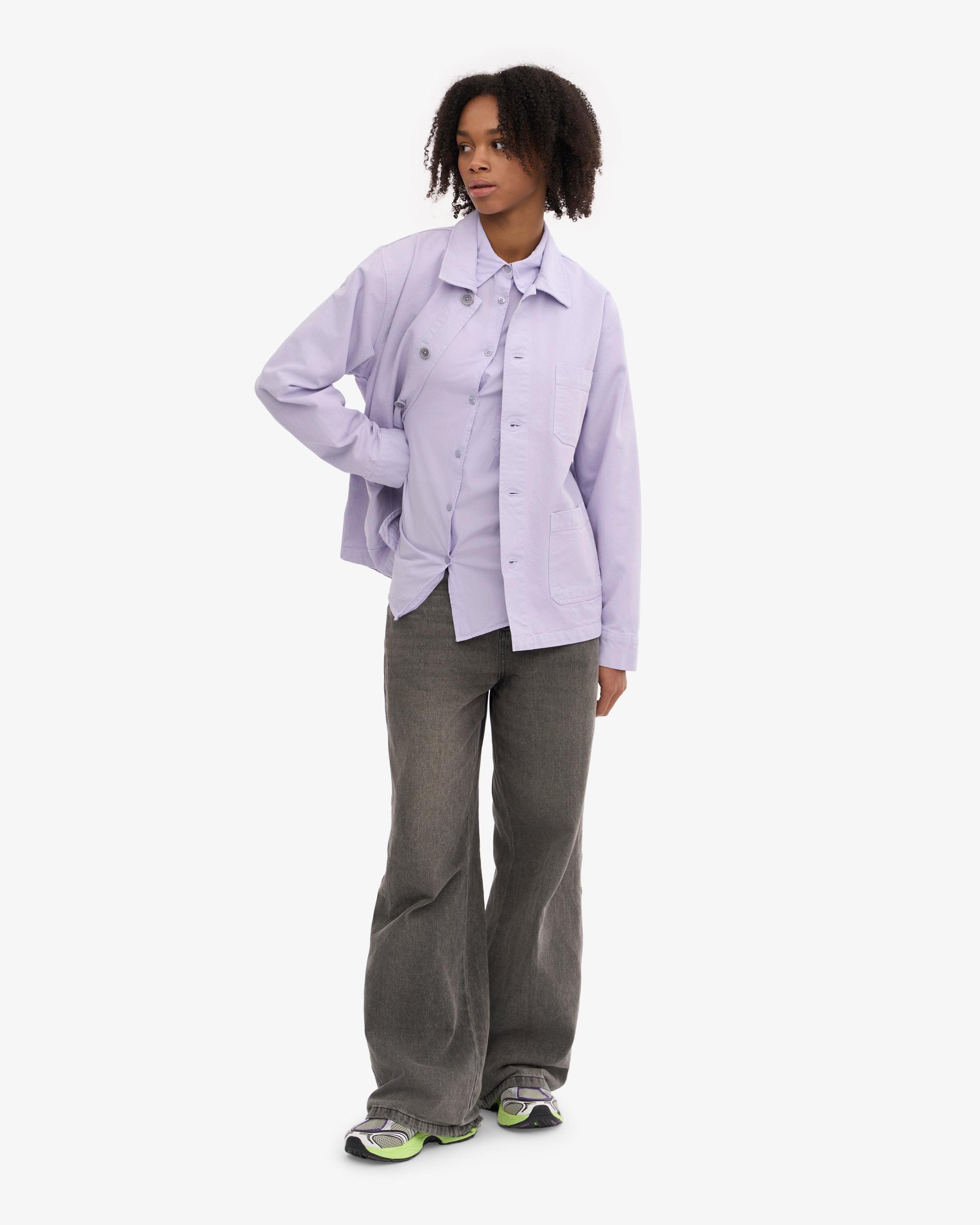 Organic Workwear Jacket - Stone Blue Product Image