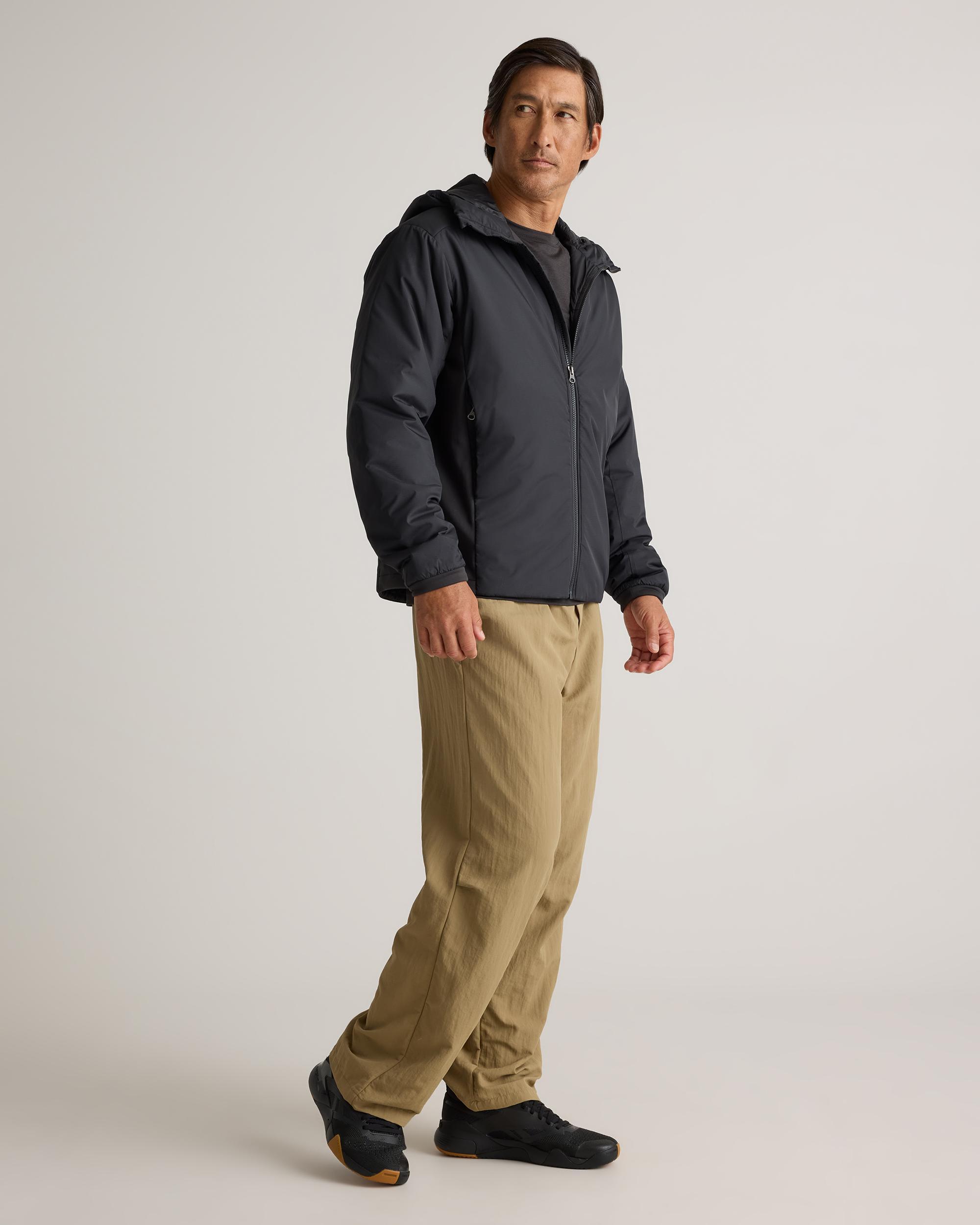 Quince | Men's Hybrid Insulated Lightweight Hooded Jacket 100% Polyester Product Image
