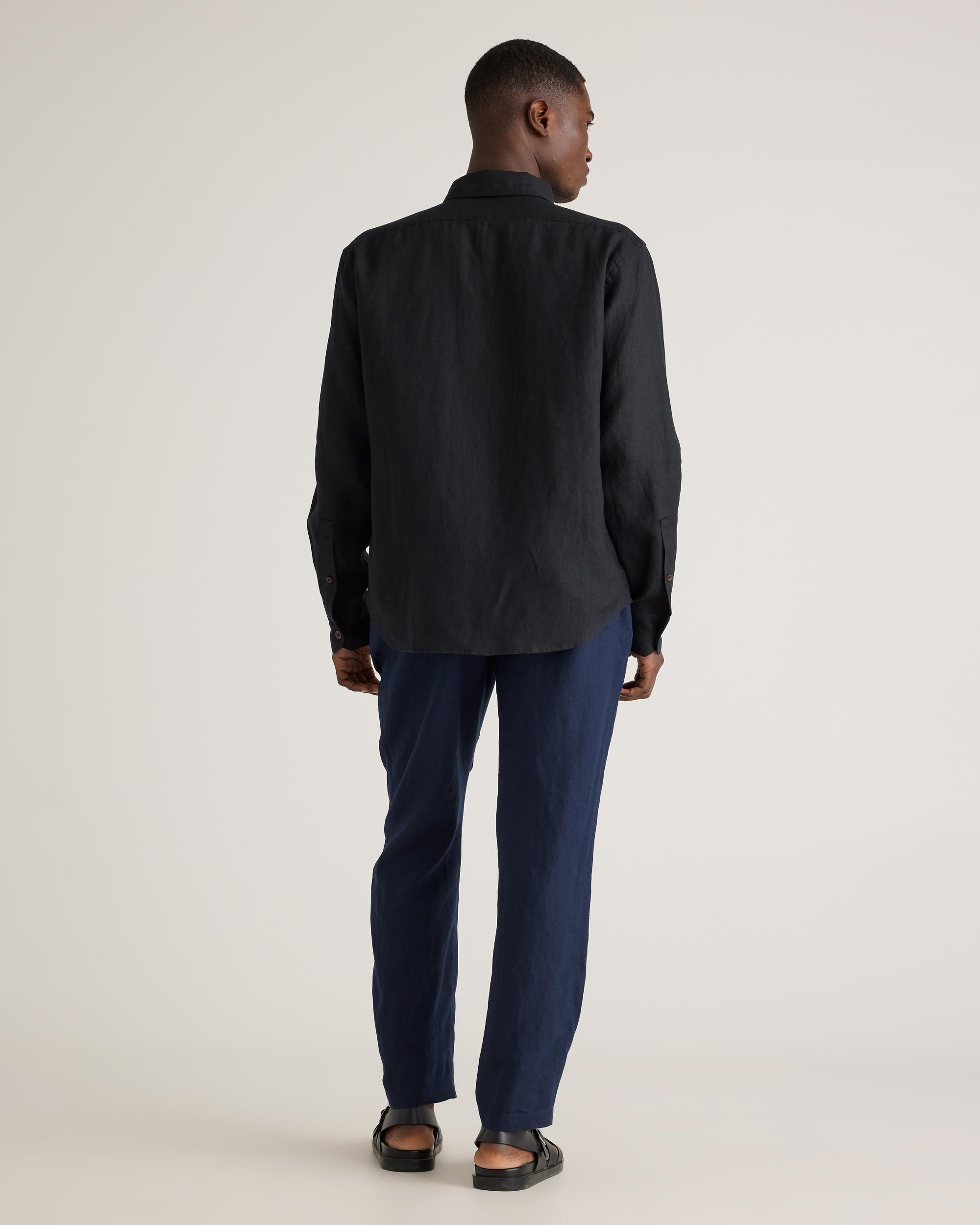 Quince | Men's 100% European Linen Utility Shirt Size XL Product Image