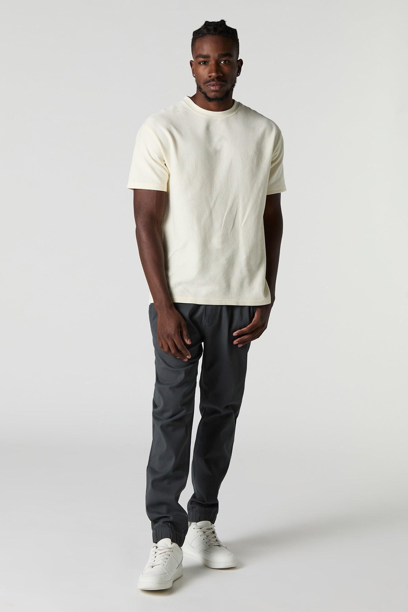 Solid Slim Fit Jogger Male Product Image