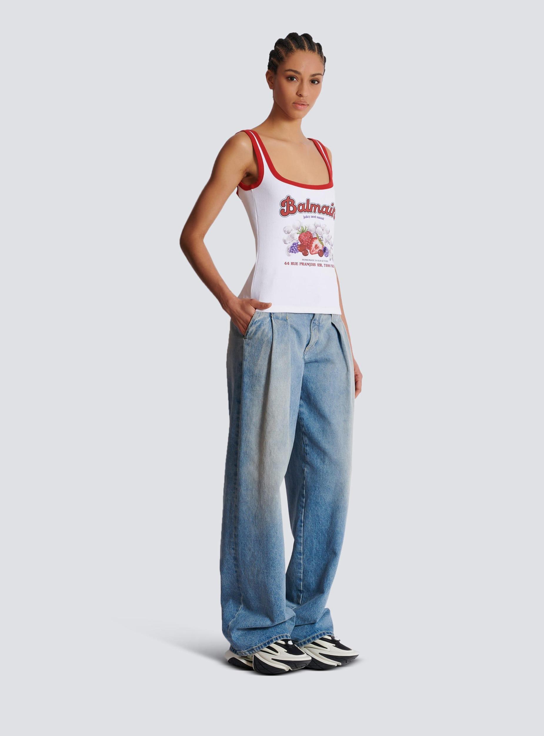 Balmain Fruit tank top Product Image