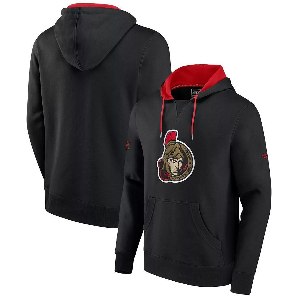 Mens Fanatics Black Ottawa Senators Special Edition 2.0 Team Logo Pullover Hoodie Product Image