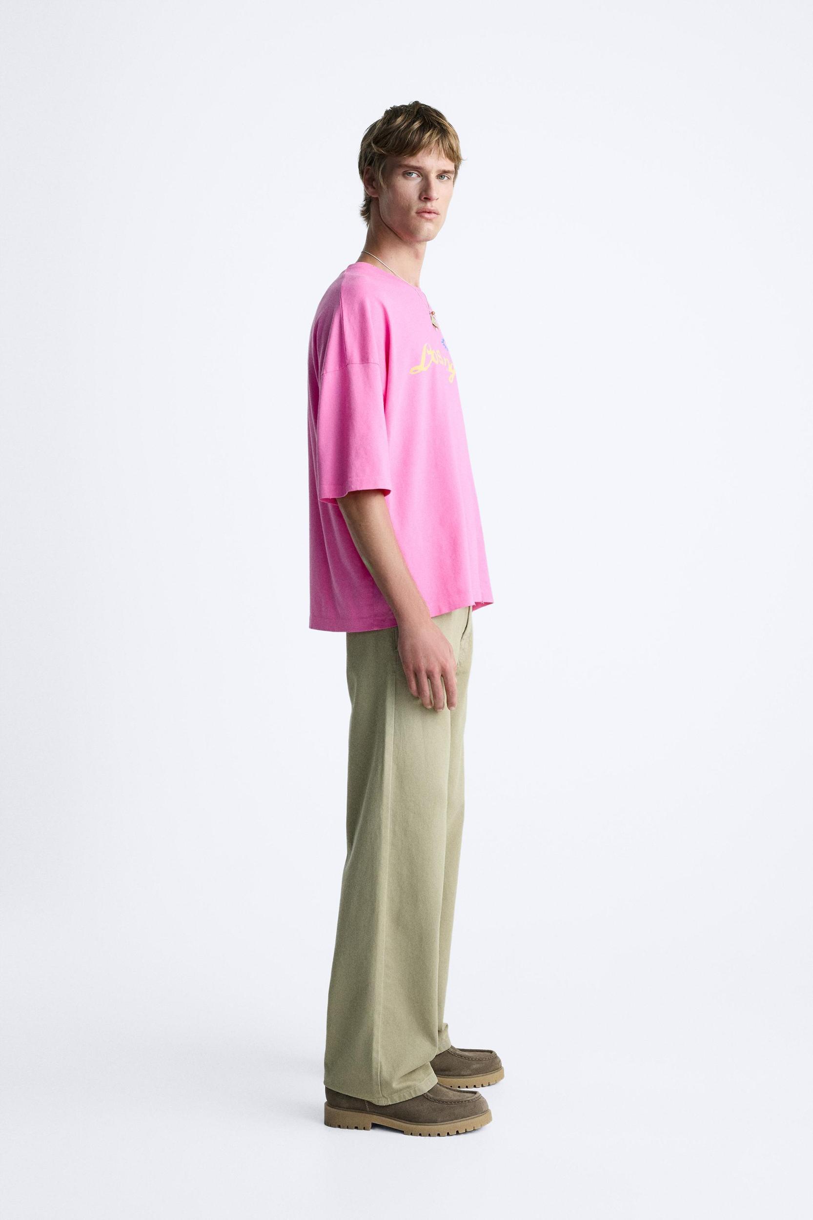 WASHED PRINTED T-SHIRT Product Image