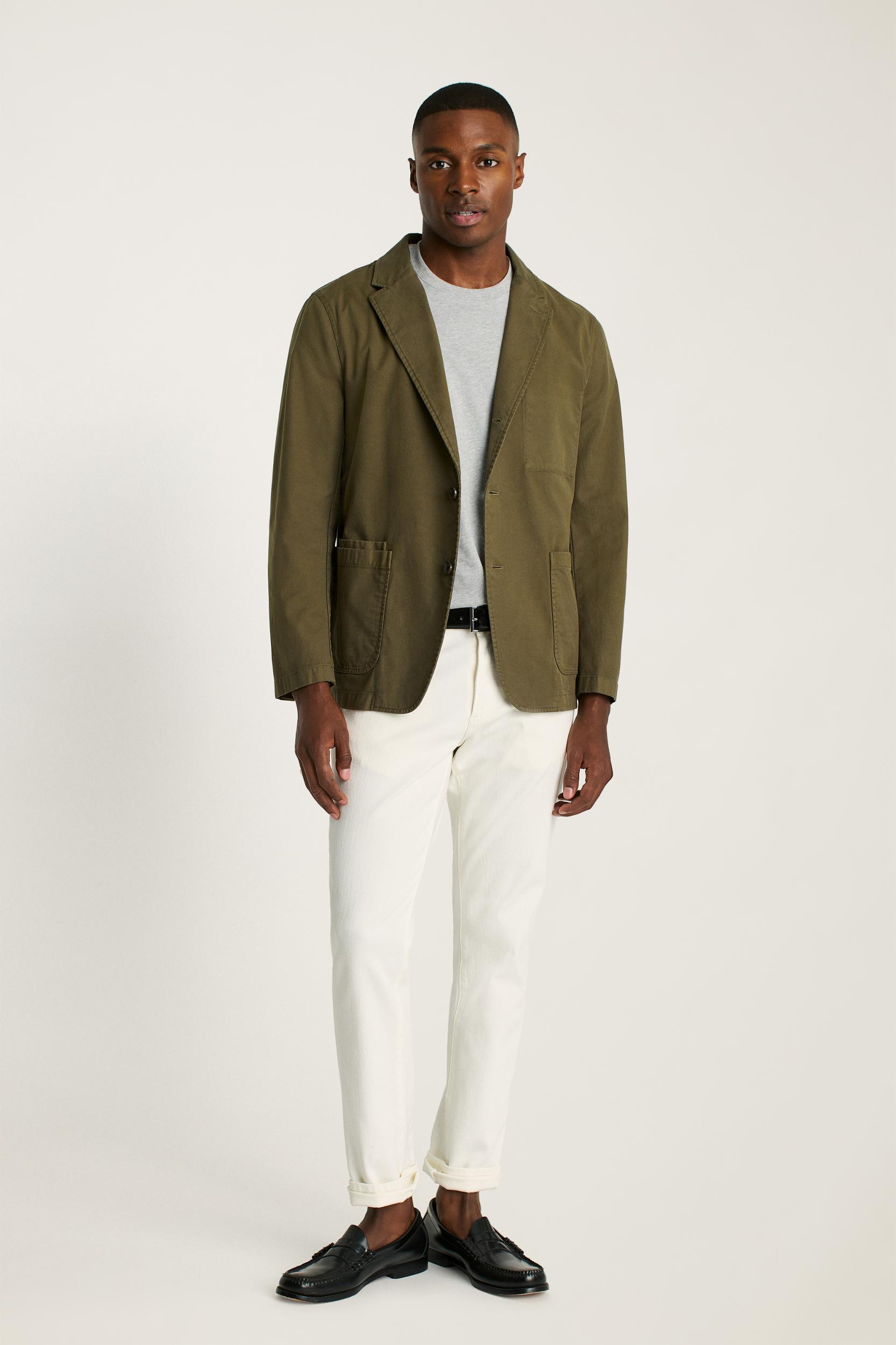 Jetsetter Washed Cotton Blazer Product Image