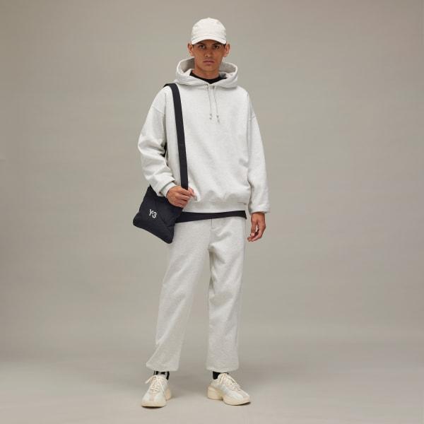 adidas Y-3 Brushed Terry Track Pants Light Grey Heather S Unisex Product Image