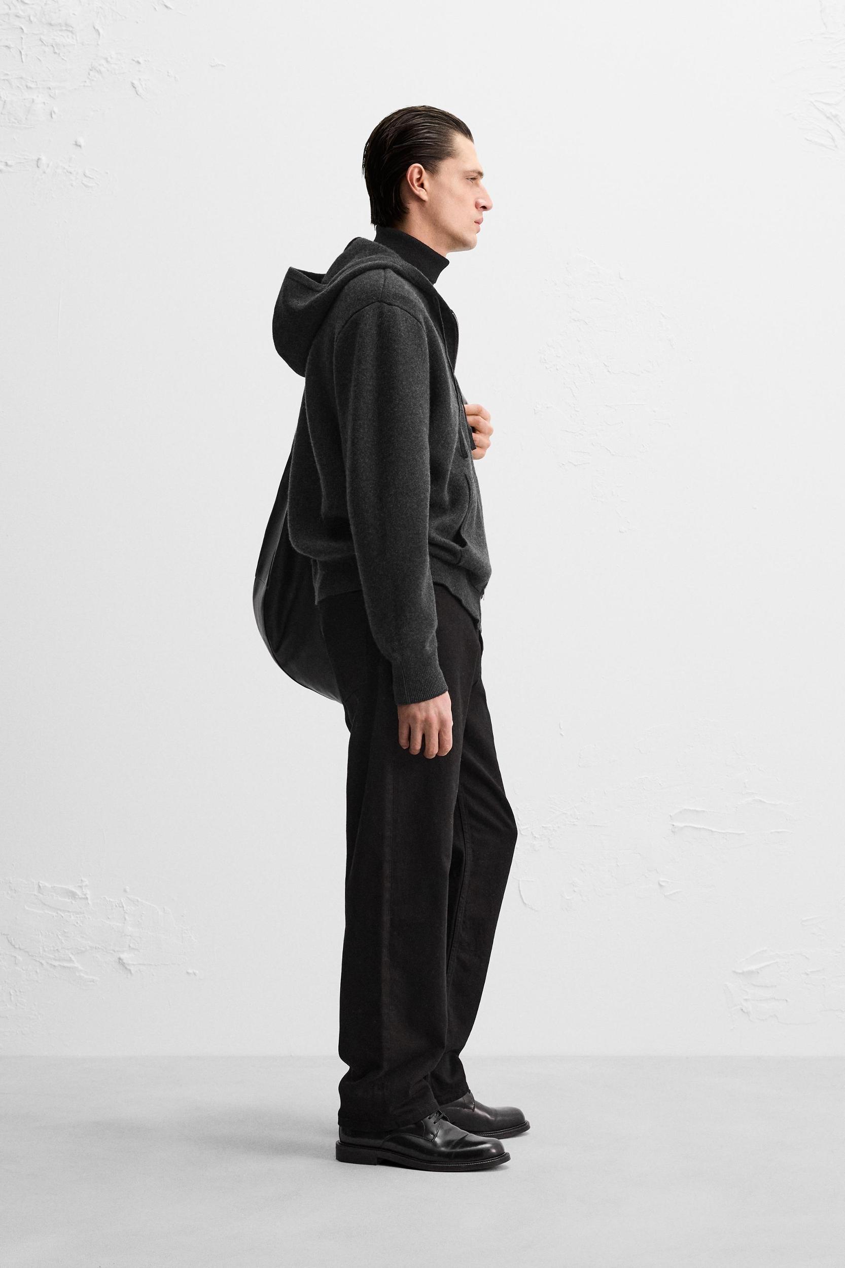 CASHMERE BLEND KNIT CARDIGAN Product Image