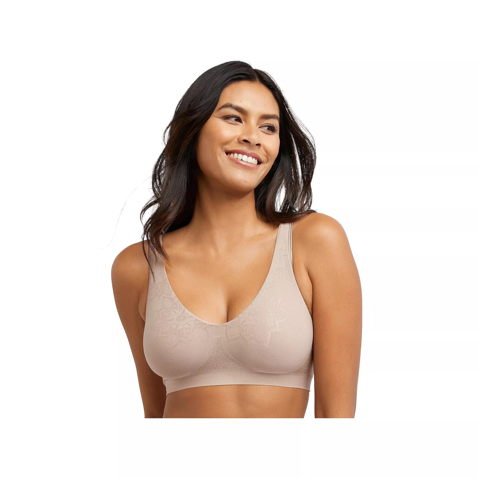 Bali Comfort Revolution ComfortFlex Fit Full-Coverage Wireless Bra DF3484, Women's, Size: XXXL, Evening Blush Aztec Product Image