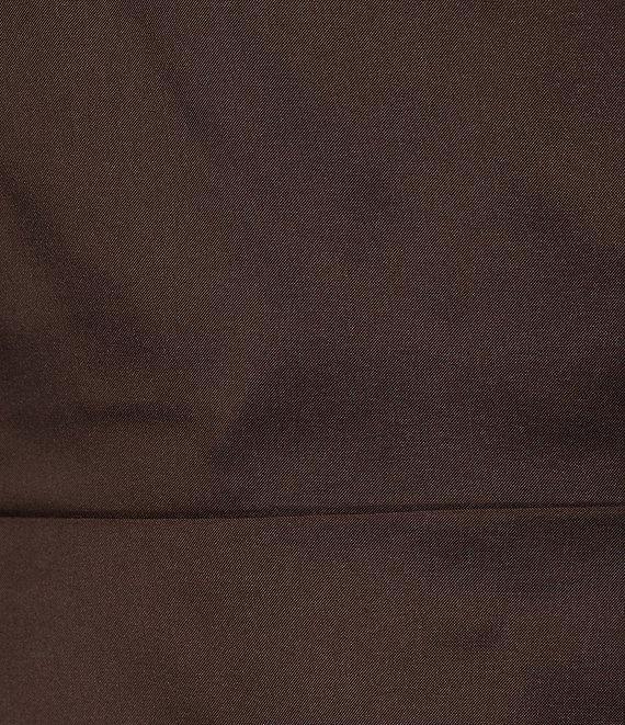 Gianni Bini x Lilly Sisto Blakely Taffeta Boat Neck Bow Detail Sleeveless Scoop Back Mini Dress Product Image