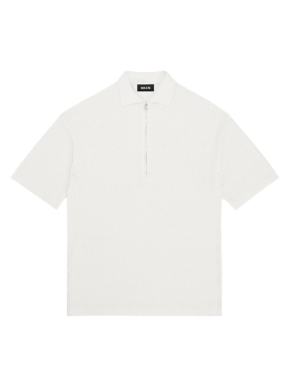 Mens Archer Knit Polo Shirt Product Image