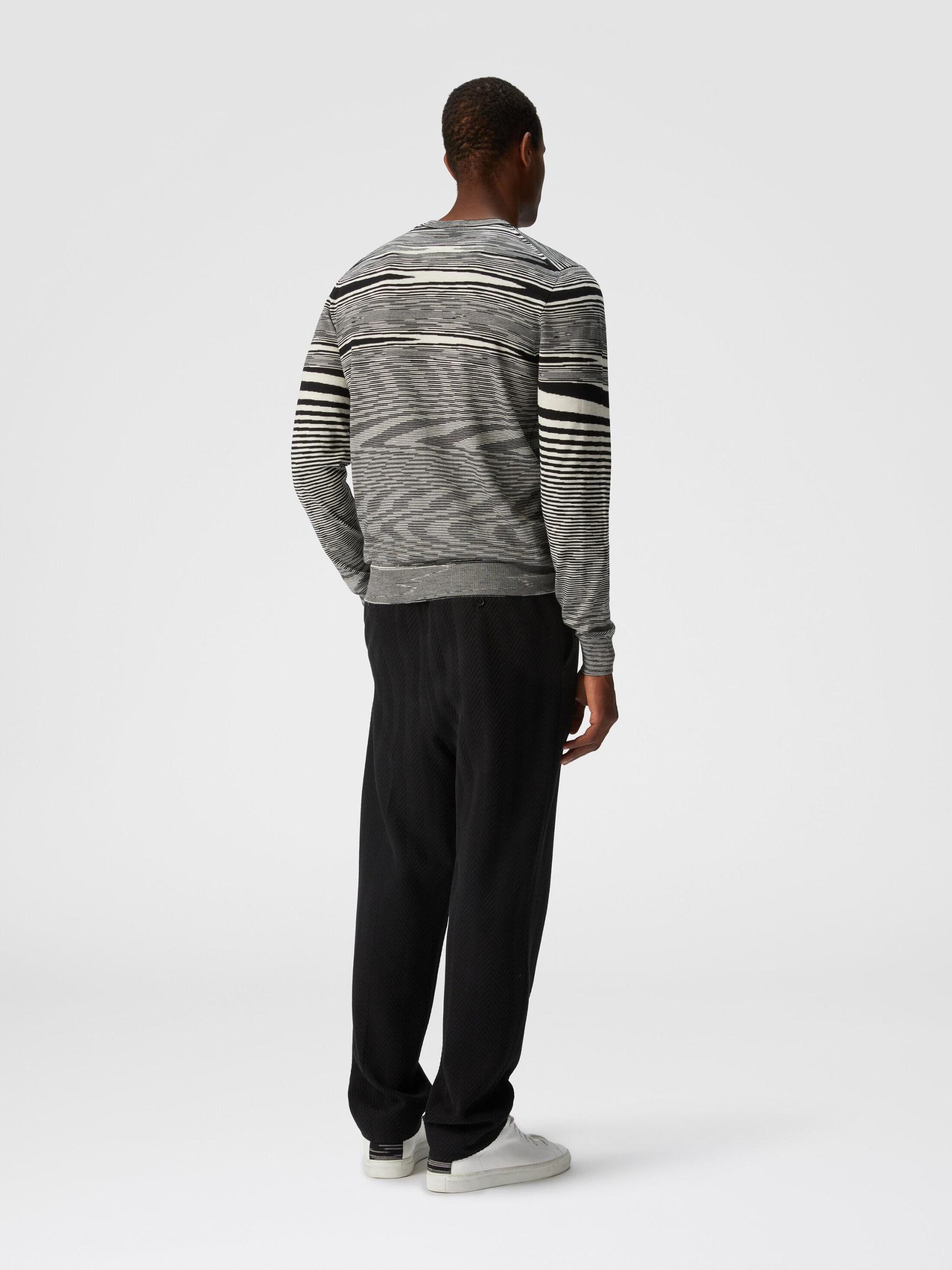 Slub crew-neck pullover Product Image