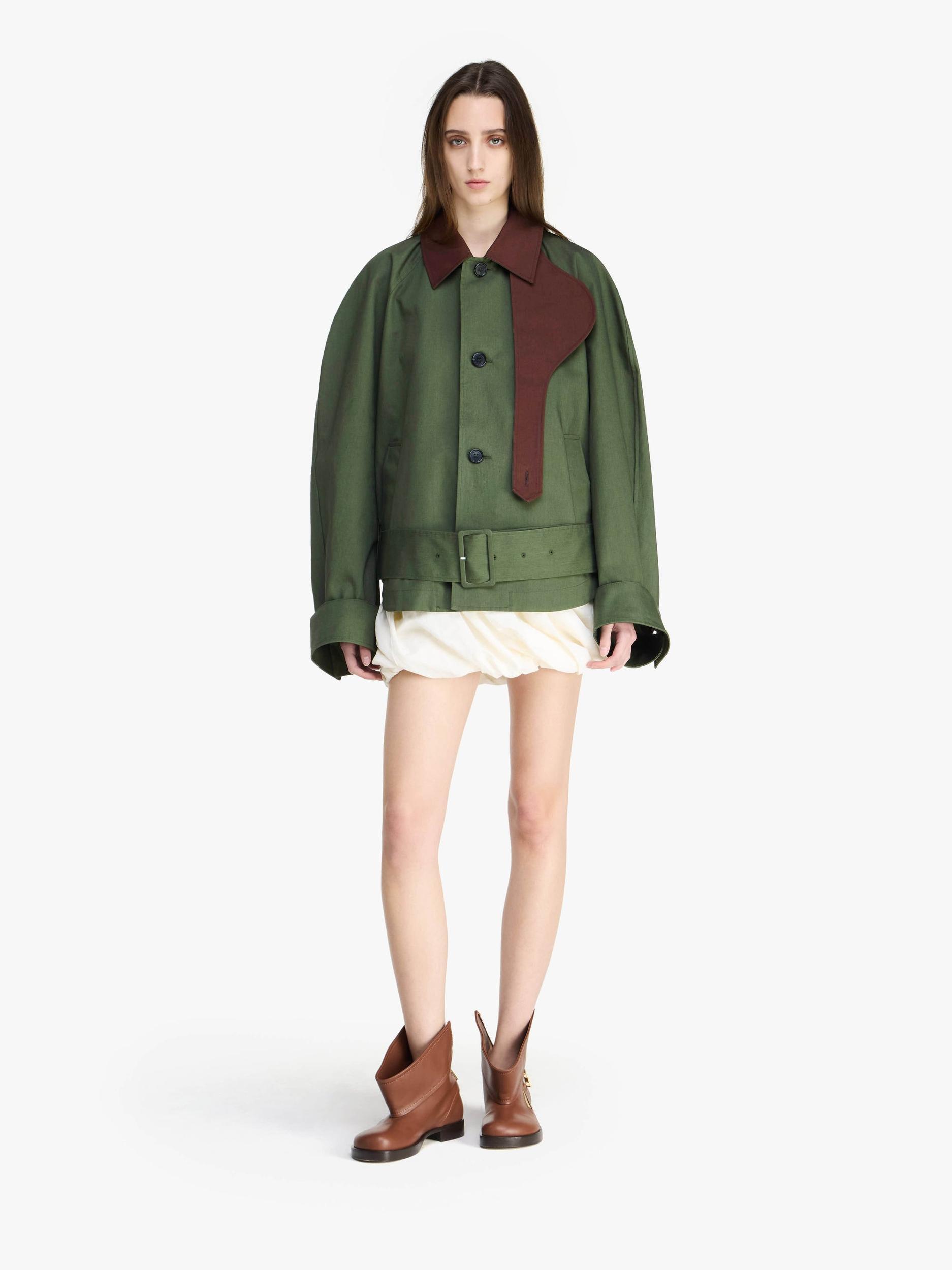 ROUNDED BLOUSON JACKET Product Image