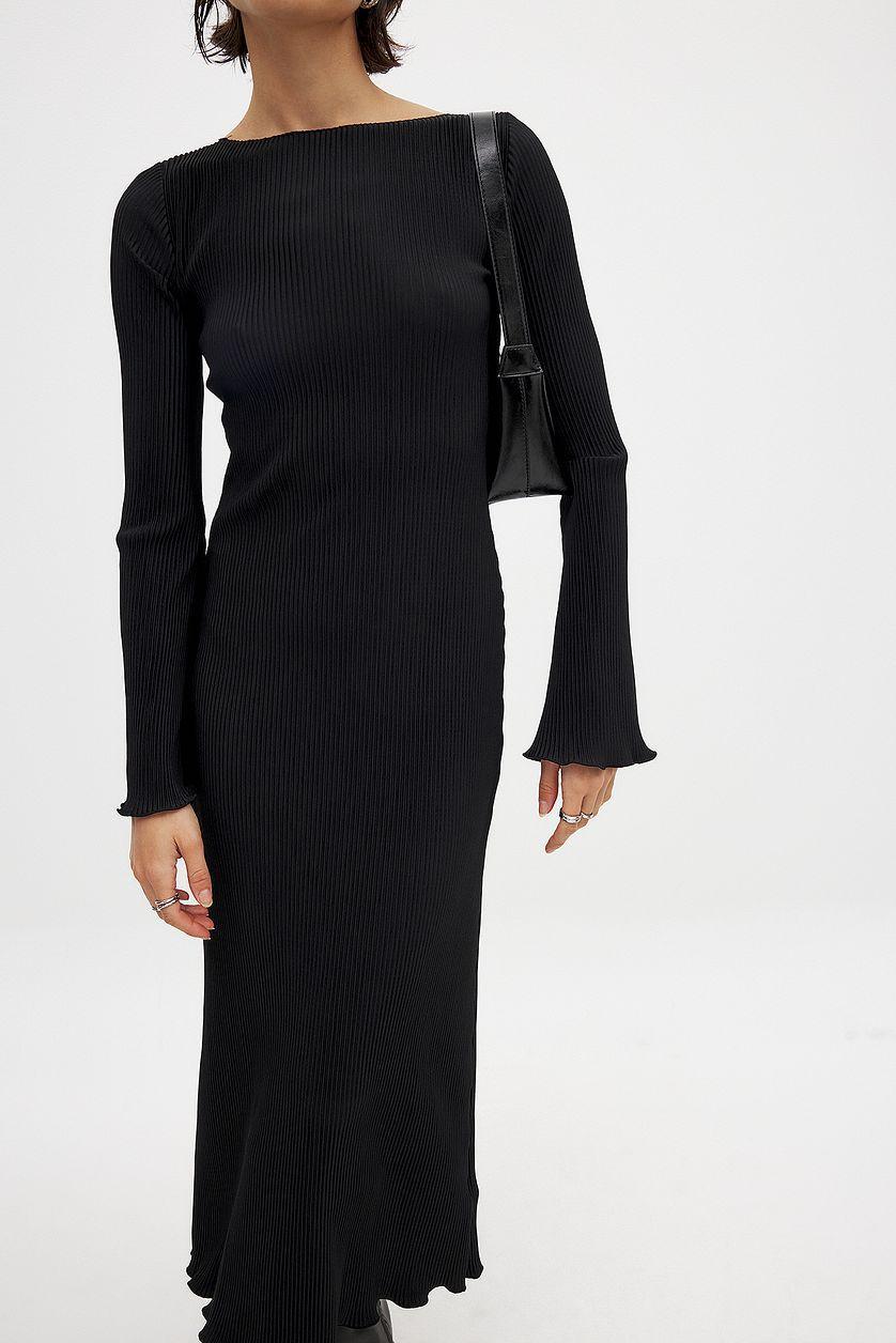 Pleated Midi Dress Product Image