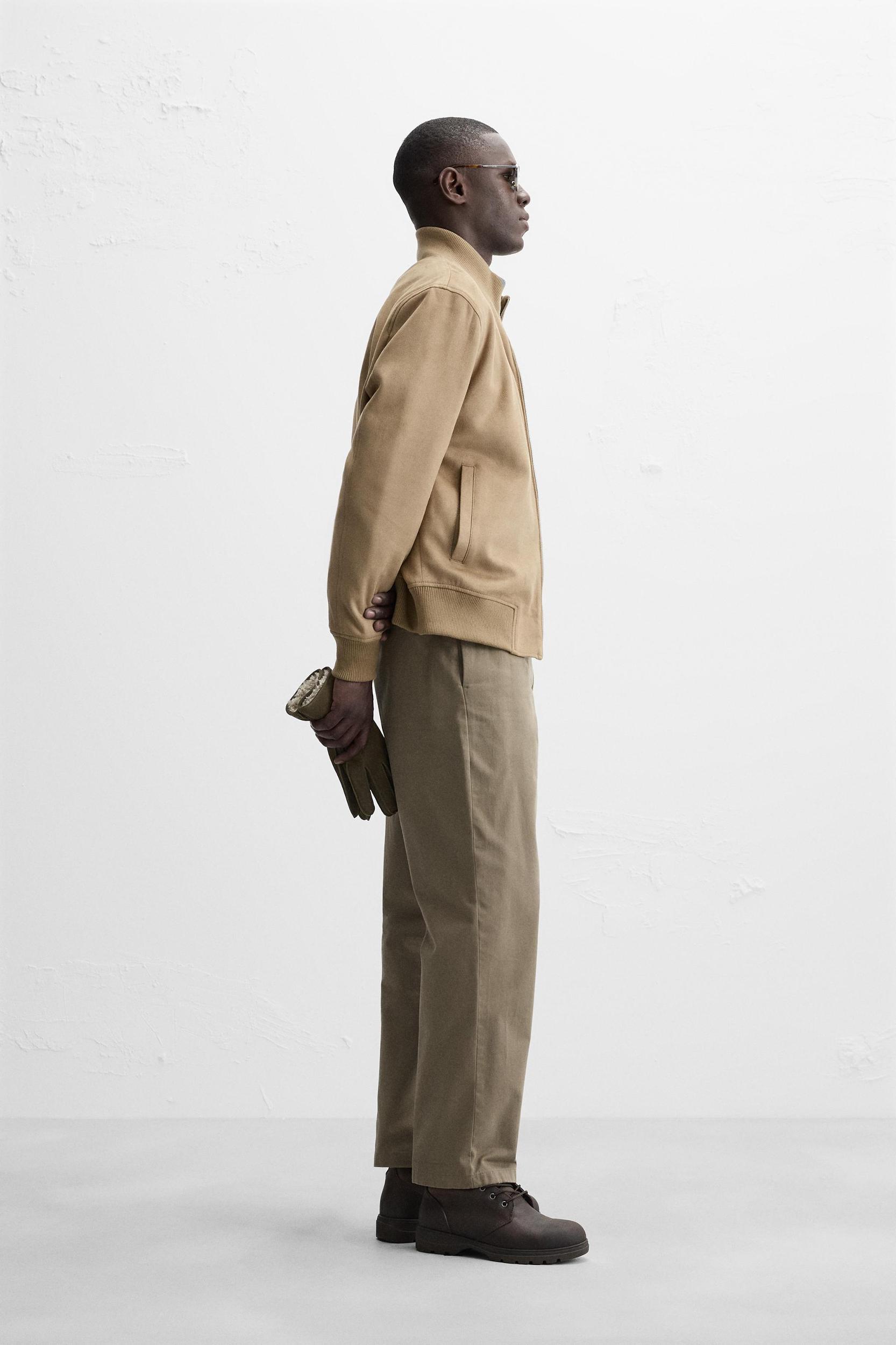 FAUX SUEDE JACKET Product Image