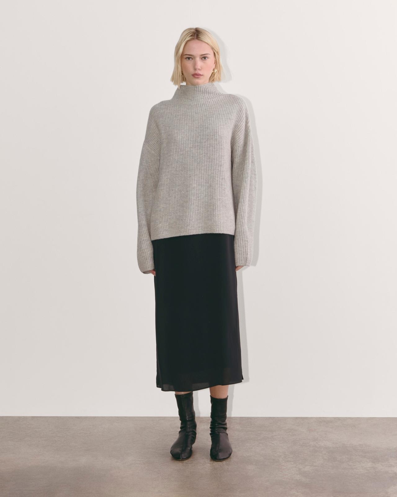 The Fisherman Turtleneck in Wool Cashmere Product Image