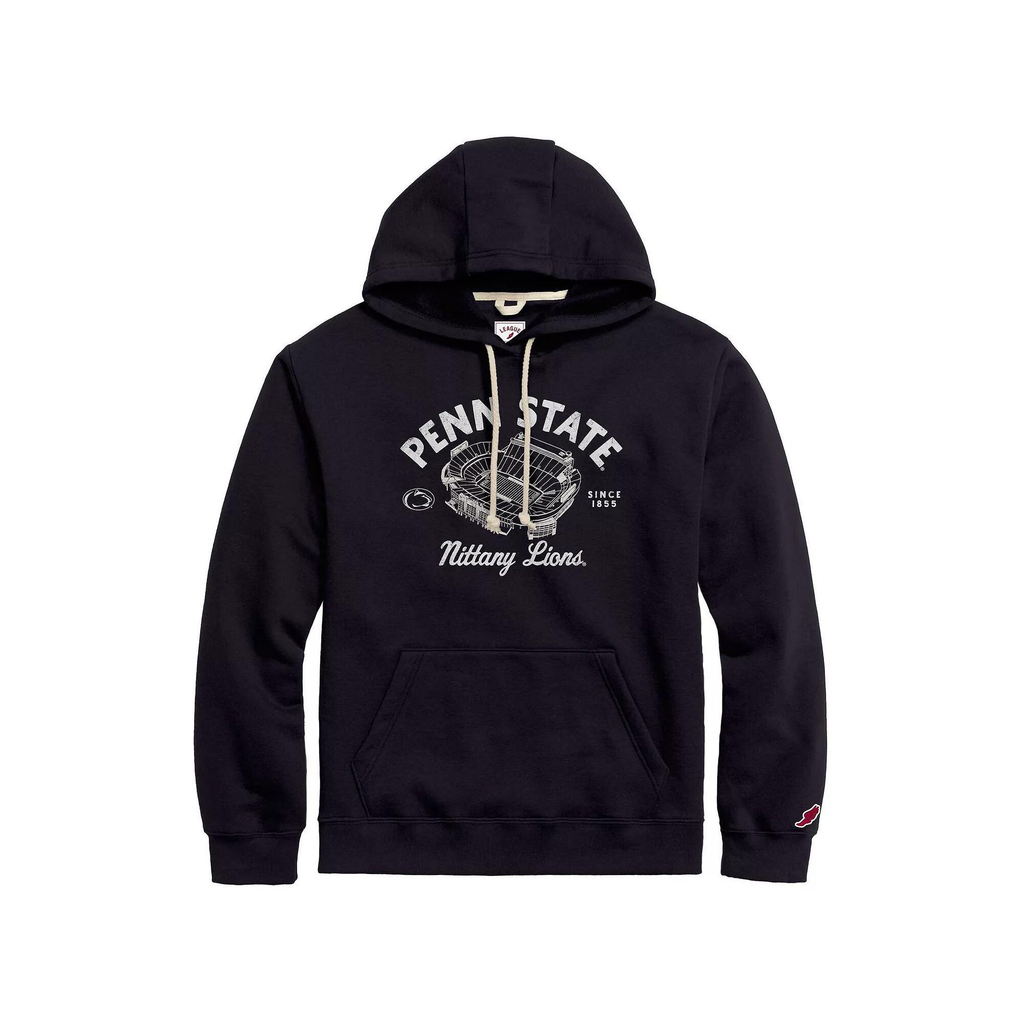Men's League Collegiate Wear Navy Penn State Nittany Lions Stadium Essential Pullover Hoodie, Size: Medium, Blue Product Image