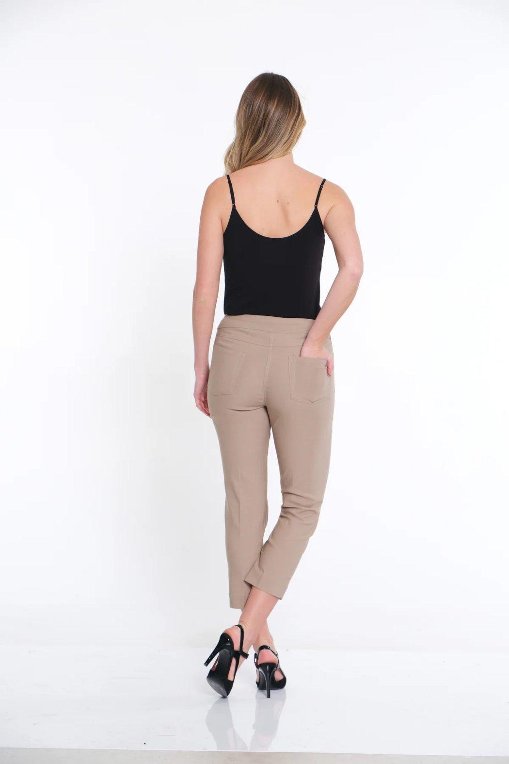 Pull-On Crop Pant With Real Front & Back Pockets Product Image
