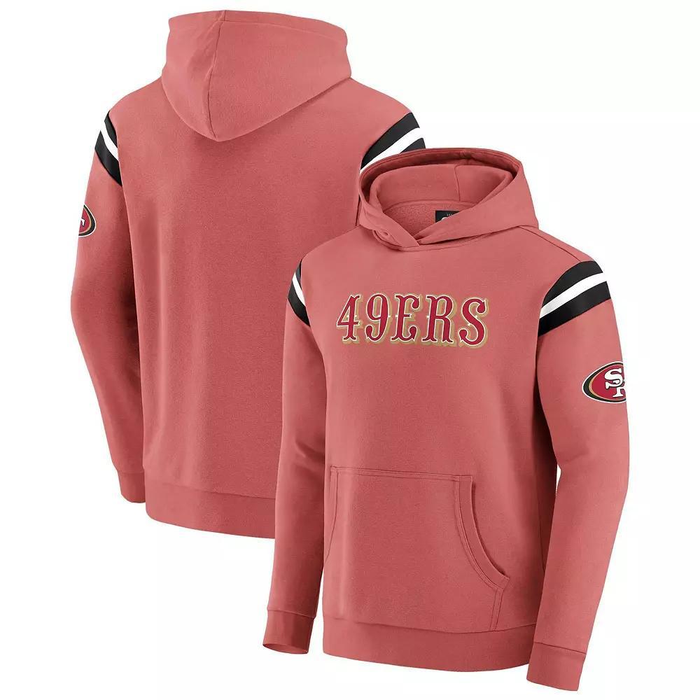 Men's Darius Rucker Collection by Fanatics Scarlet San Francisco 49ers Football Pullover Hoodie, Size: 2XL, Red Product Image