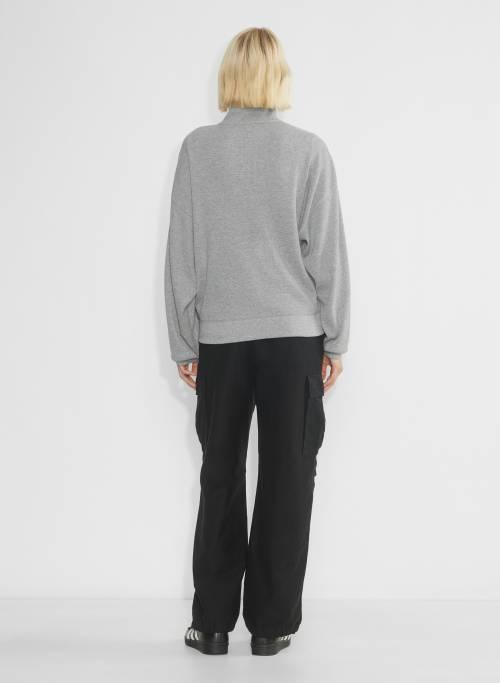 waffle 1/4 zip sweater Product Image