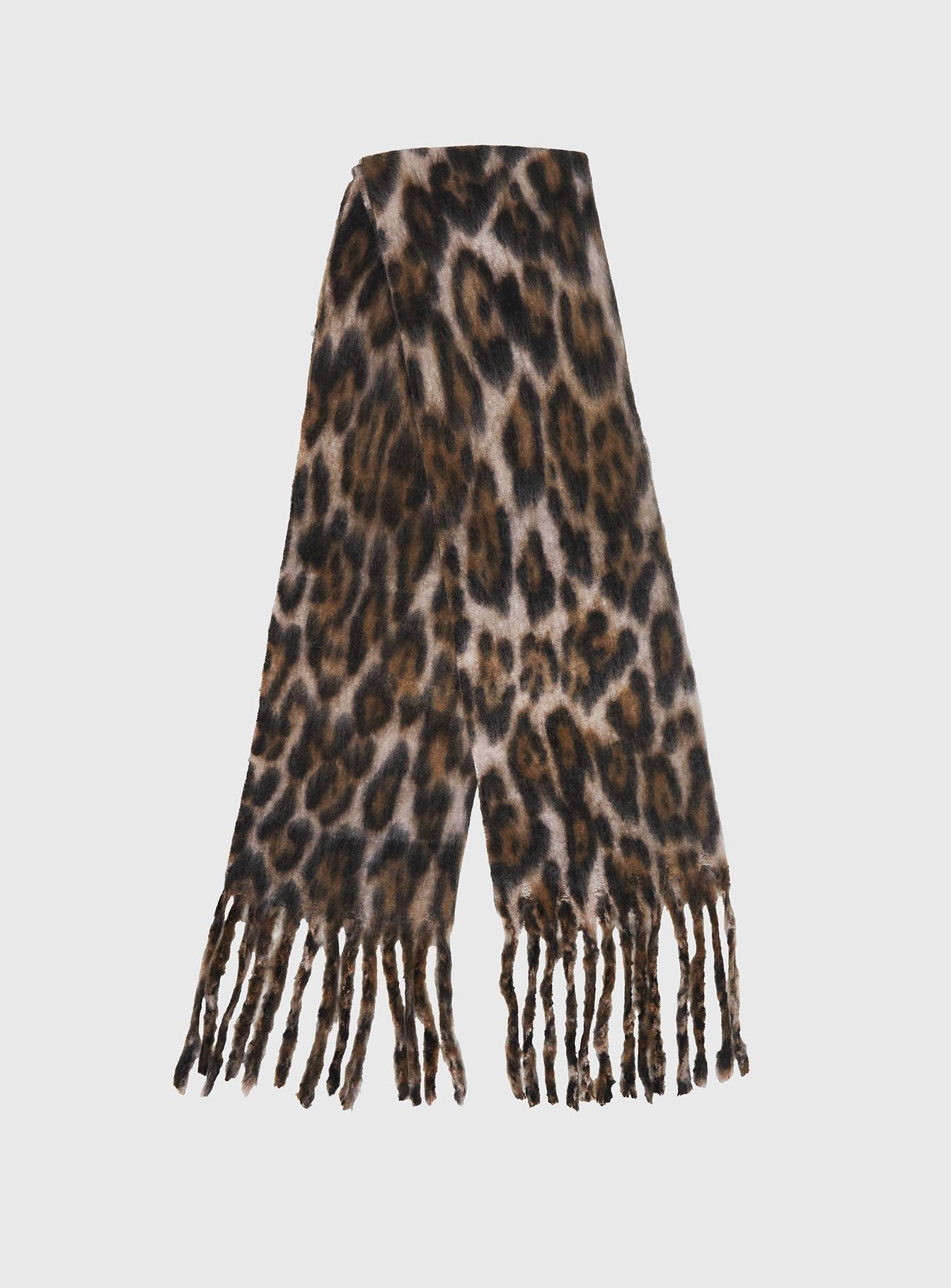 Away We Go Scarf Leopard Product Image