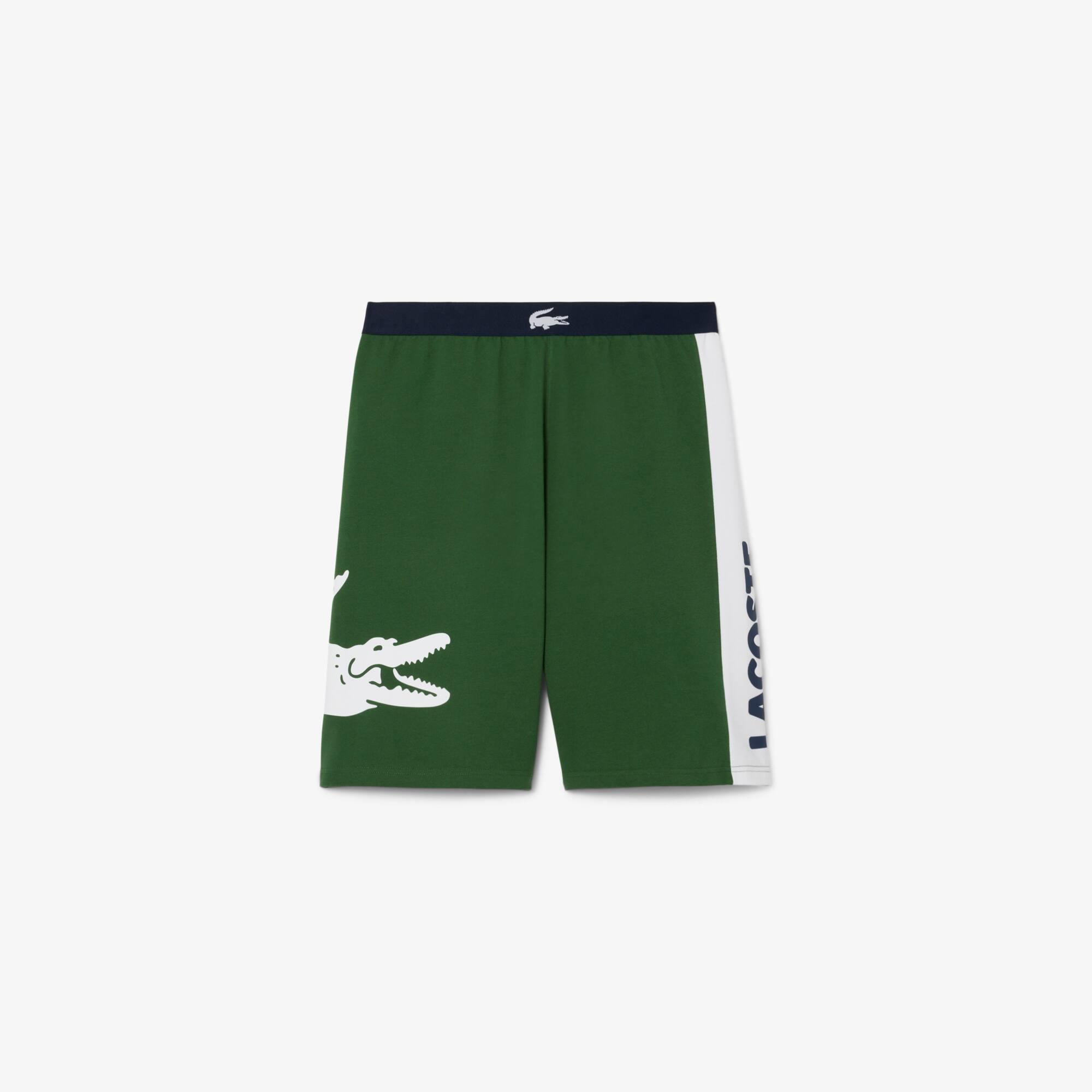 Straight Cut Fleece Loungewear Shorts Product Image