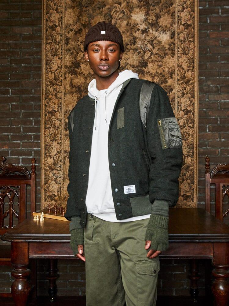 WOOL VARSITY BOMBER JACKET GEN II (SEASONAL) Male Product Image