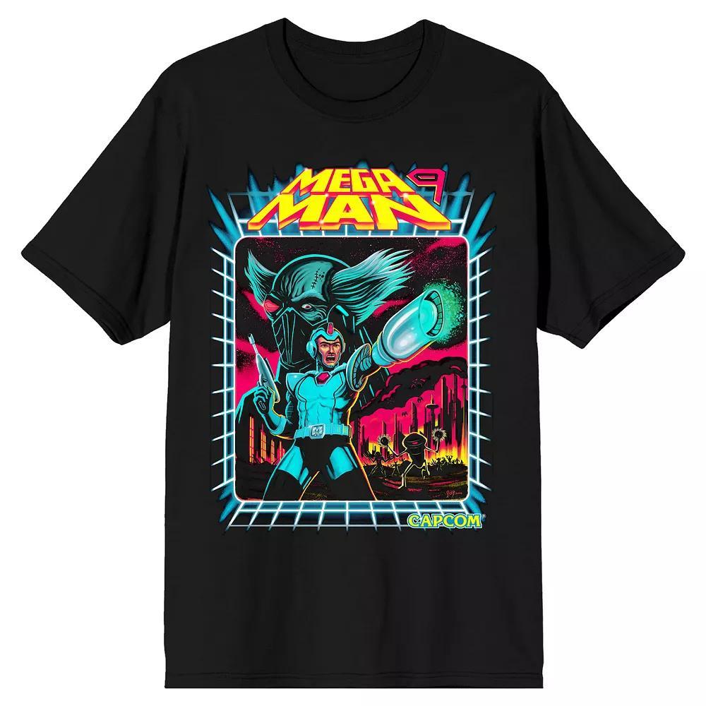Men's Mega Man Movie Tee, Size: XXL, Black Product Image