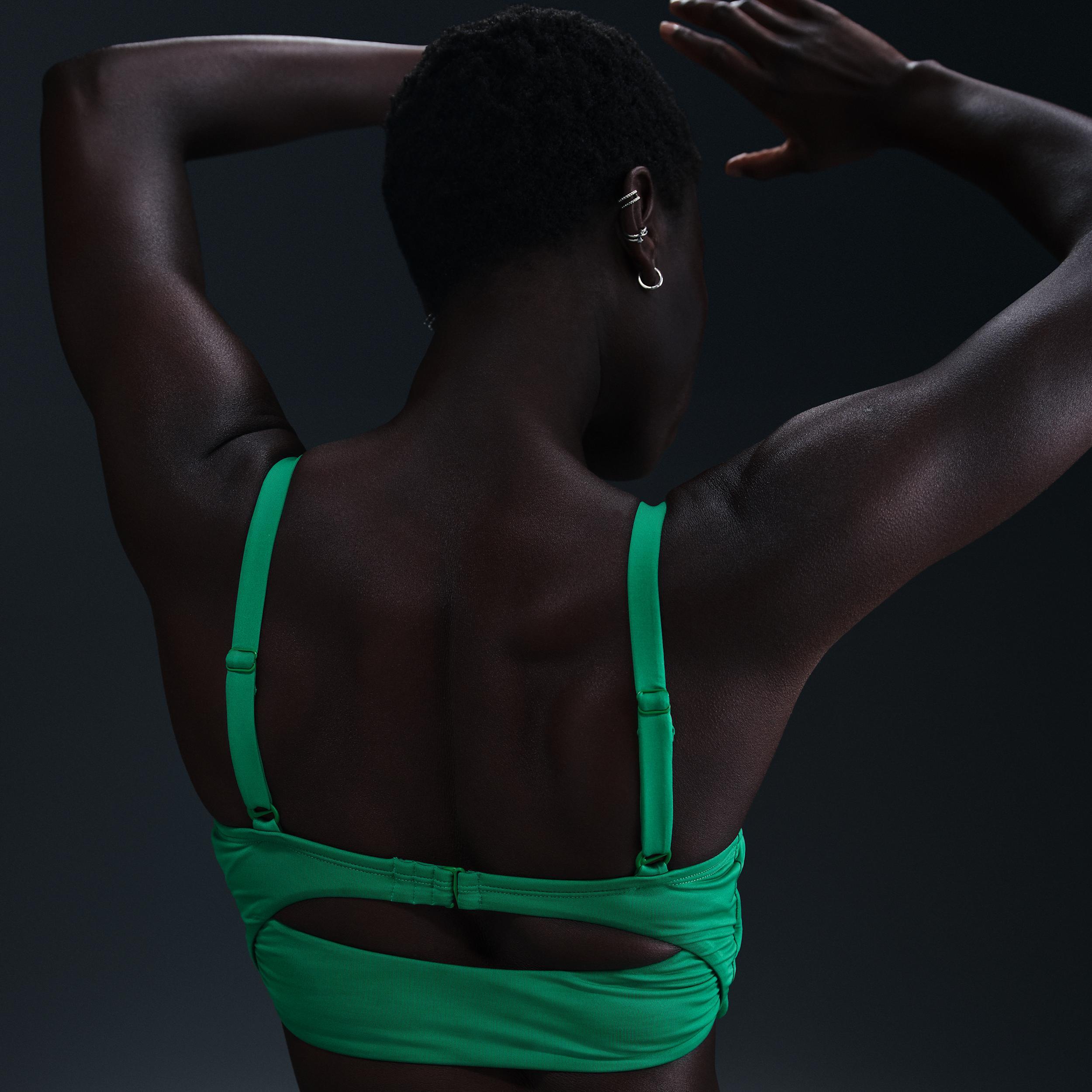 Nike Women's Swim Essential V-Neck Midkini Product Image