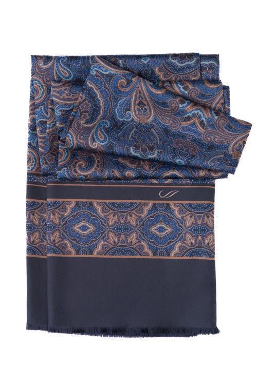 Elizabetta Ferrara - Silk Scarf for Men in Magenta at Nordstrom Product Image