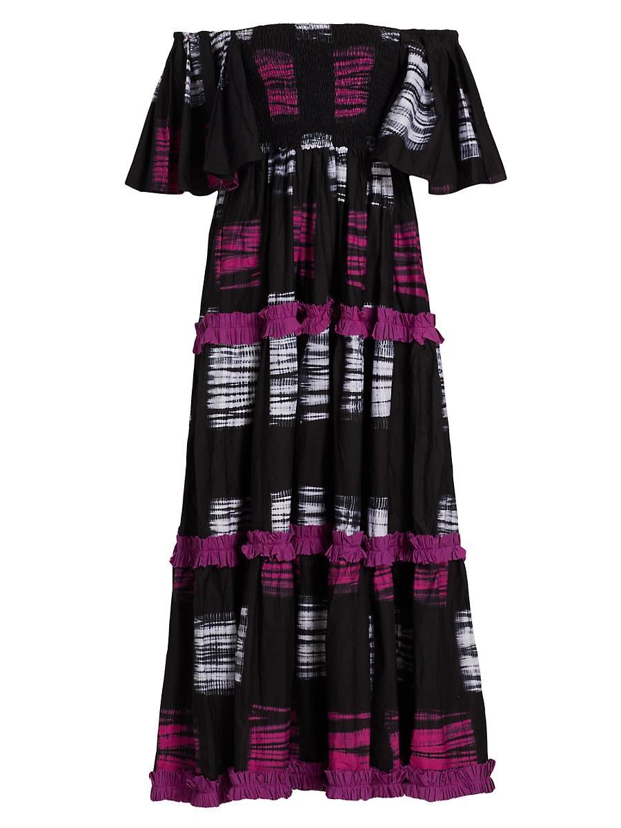 Womens Lanre Off-The-Shoulder Maxi Dress Product Image