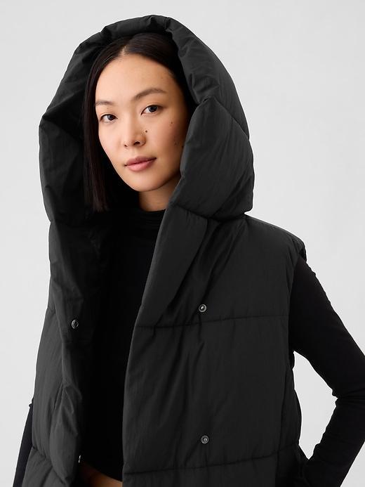 Duvet Wrap Puffer Vest Product Image