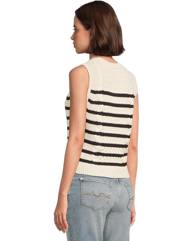 Wide Trim V-neck Sweater Product Image