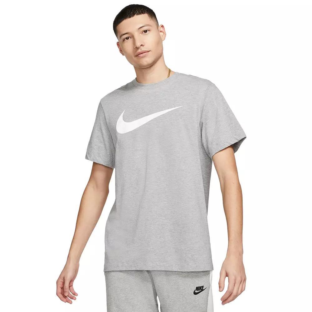 Men's Nike Icon Swoosh Tee, Size: XXL, Dark Gray Grey Product Image