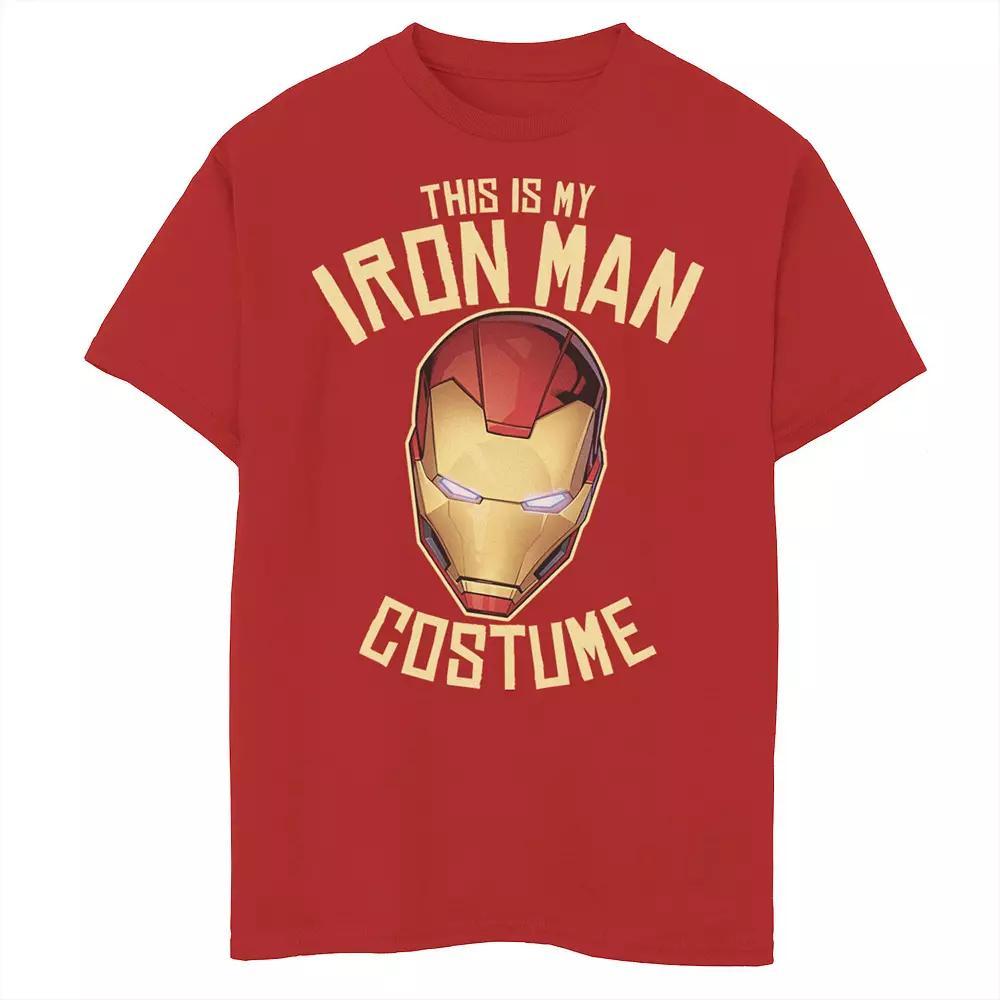 Boys 8-20 Marvel Avengers Iron Man Halloween Costume Graphic Tee, Boy's, Size: XS, Red Product Image