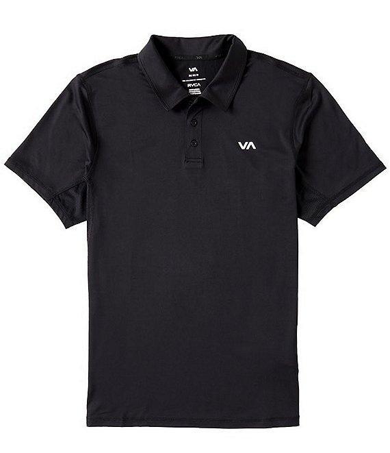 RVCA Short Sleeve Sport Vent Polo Shirt Product Image