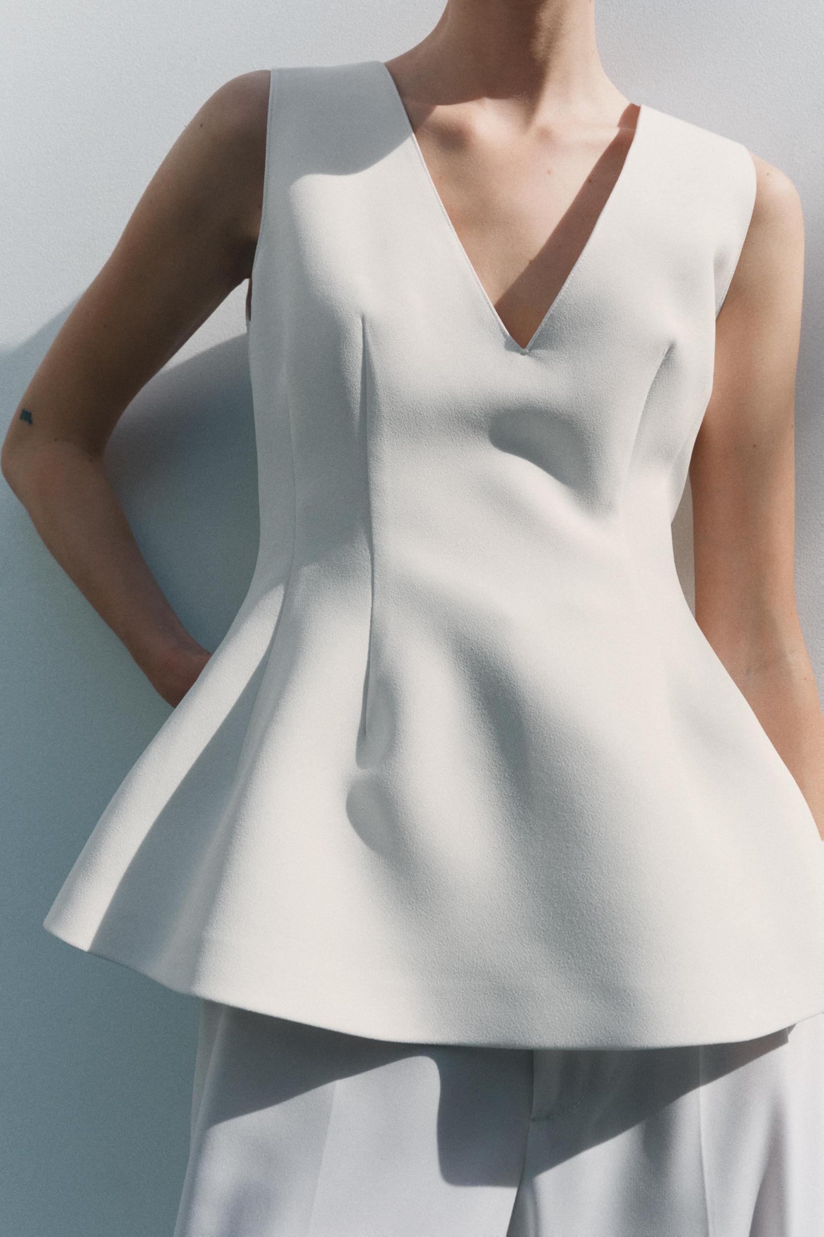 PEPLUM TOP ZW COLLECTION Product Image