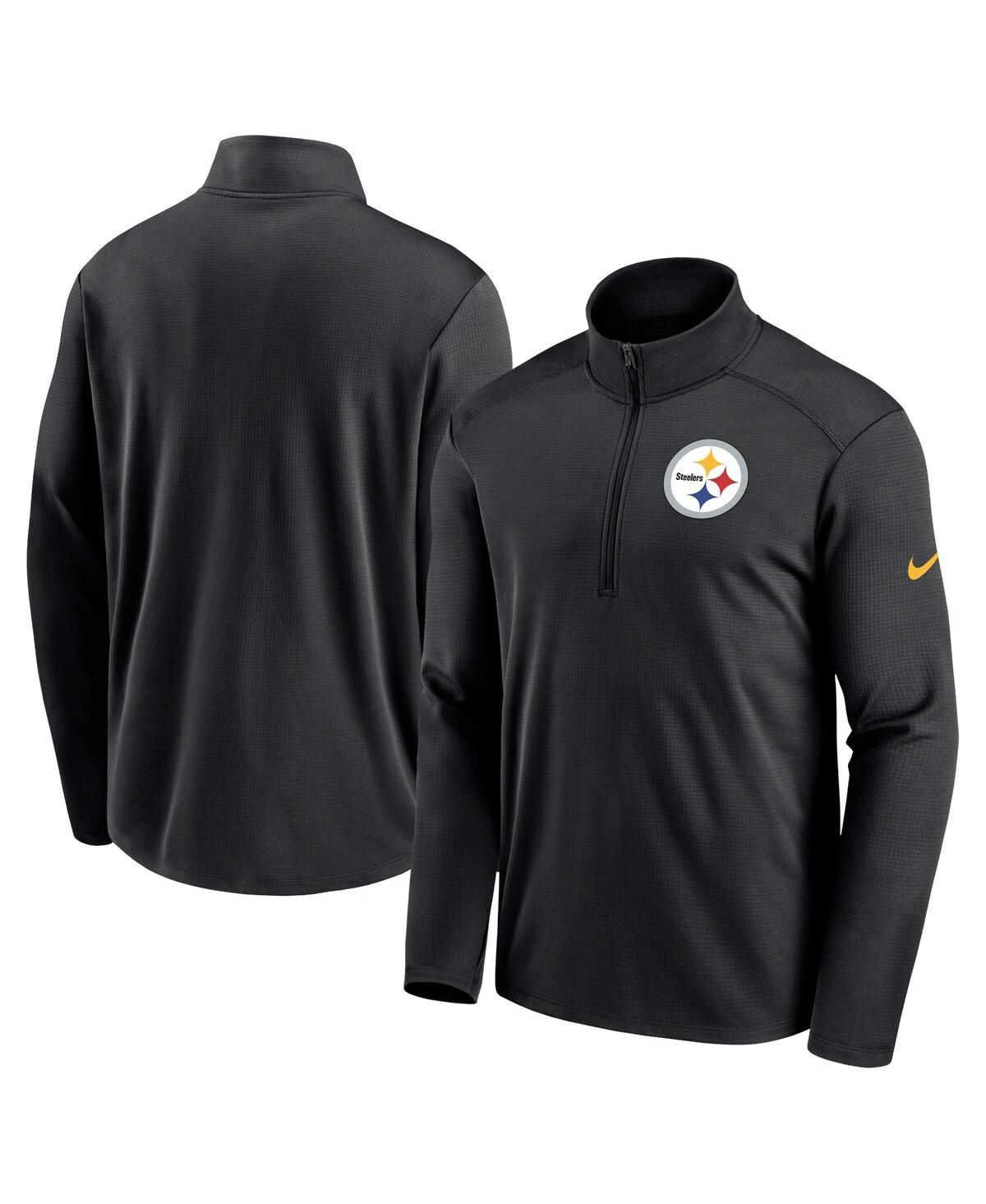Men's Nike Navy Tennessee Titans Logo Pacer Performance Half-Zip Jacket, Size: Small, Blue Product Image