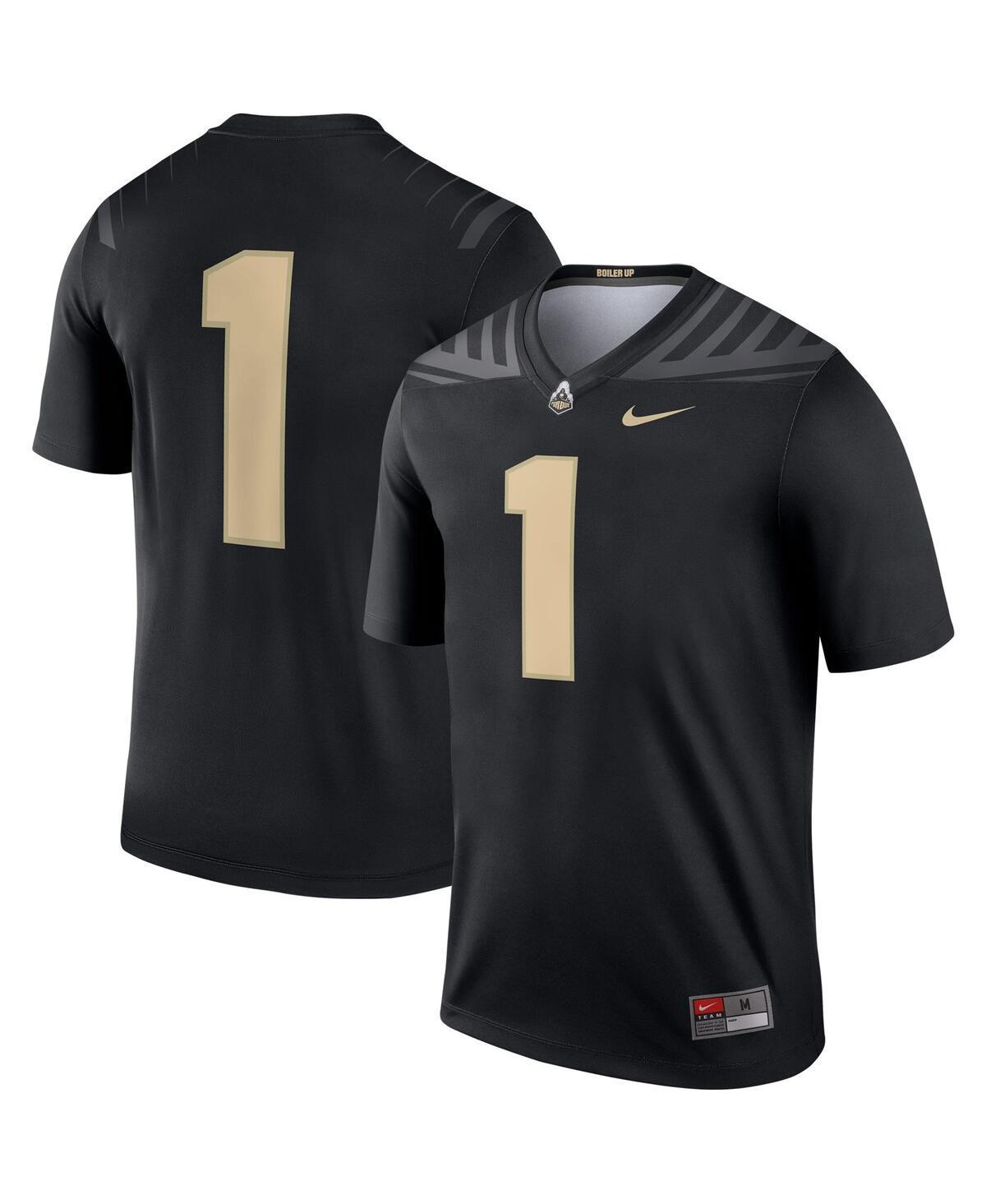 Men's Nike #1 Black Purdue Boilermakers Legend Jersey, Size: Medium Product Image