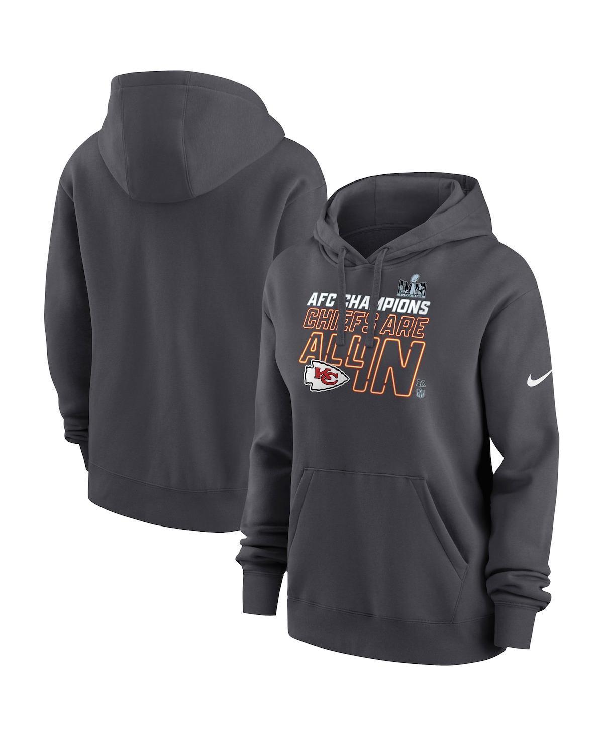 Womens Nike San Francisco 49ers 2023 NFL Conference Champions Trophy Hoodie Product Image