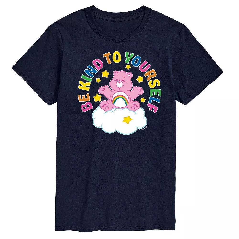 Men's Care Bears Be Kind To Yourself Graphic Tee, Size: Medium, Blue Product Image