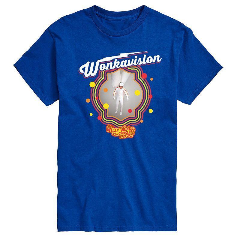 Mens Willy Wonka Wonkavision Graphic Tee Product Image