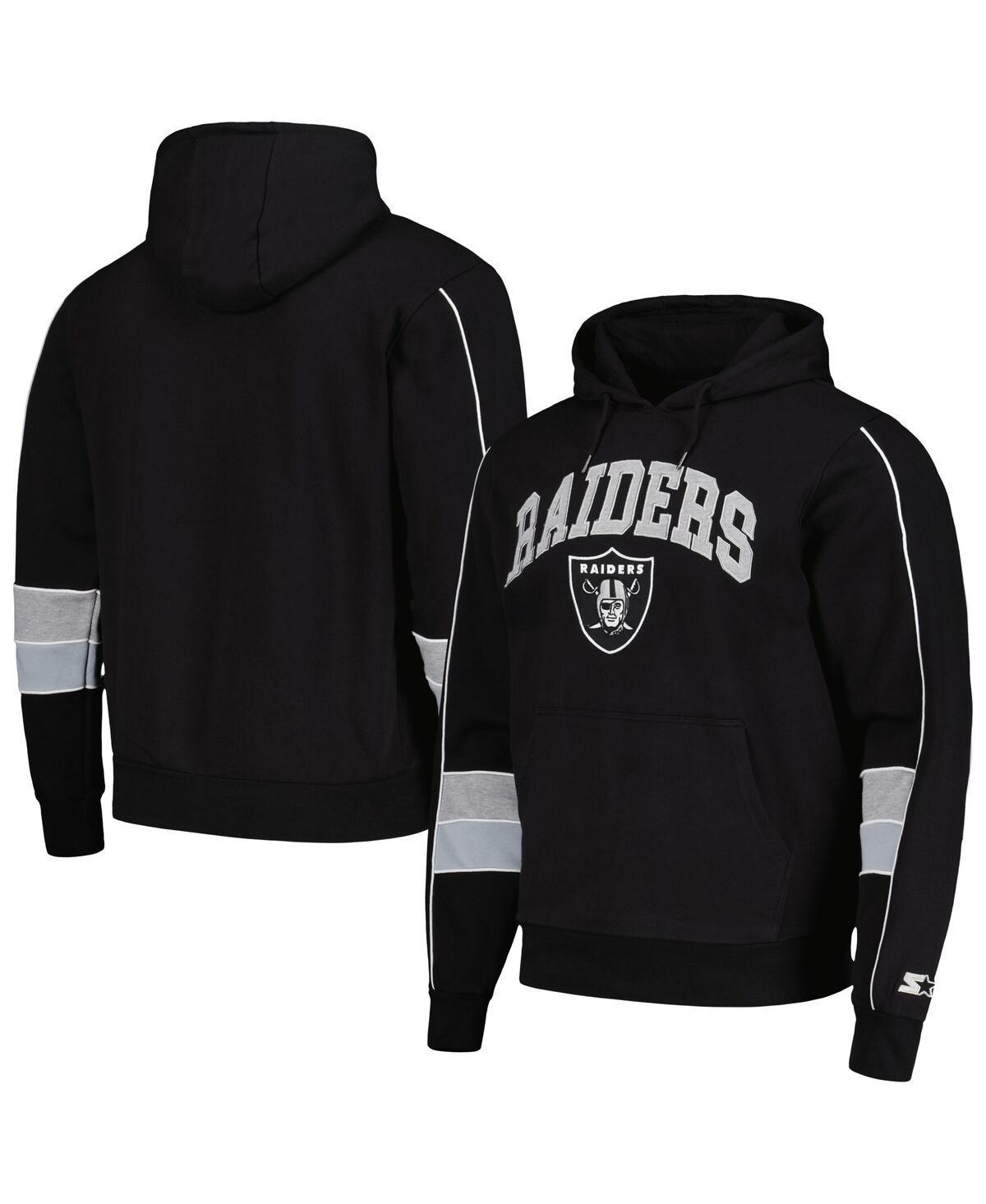 Men's Starter Royal Buffalo Bills Captain Pullover Hoodie, Size: 2XL, Blue Product Image