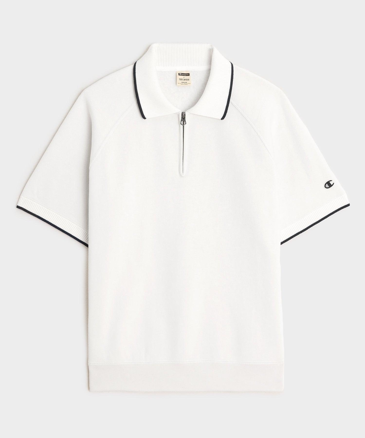 Champion Fleece Quarter-Zip Polo Product Image