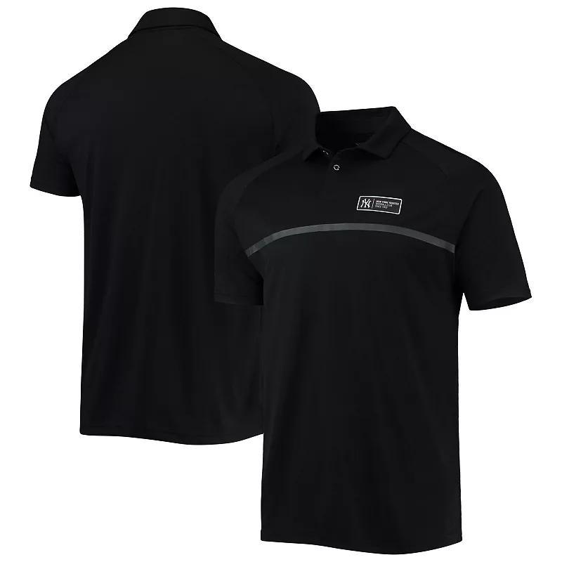 Men's Levelwear Black Boston Red Sox Sector Raglan Polo, Size: 2XL Product Image