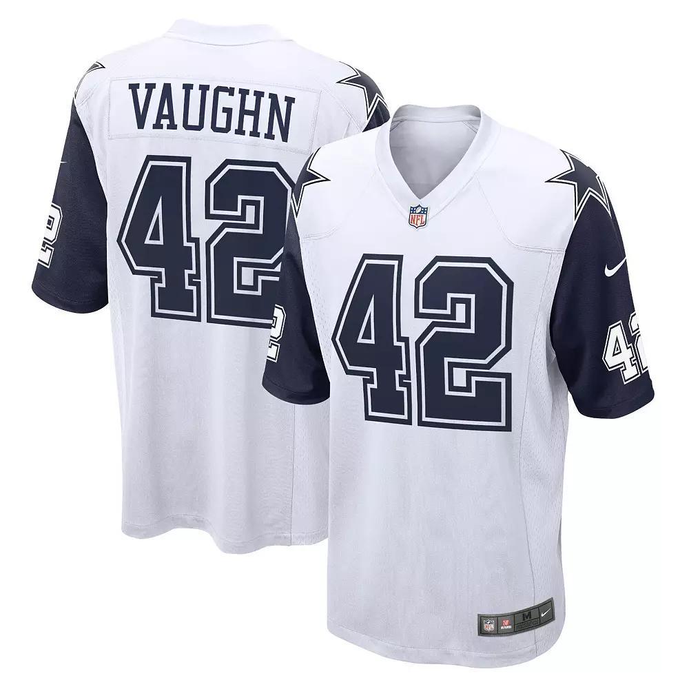 Men's Nike Deuce Vaughn White Dallas Cowboys Alternate Game Jersey, Size: Large Product Image