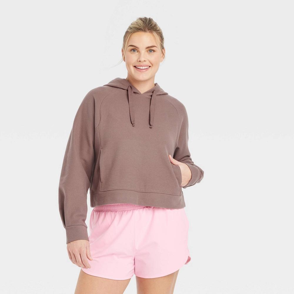 Womens Cozy Rib Hoodie - All In Motion 4X Product Image